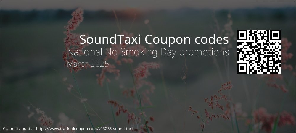 SoundTaxi Coupon discount, offer to 2024