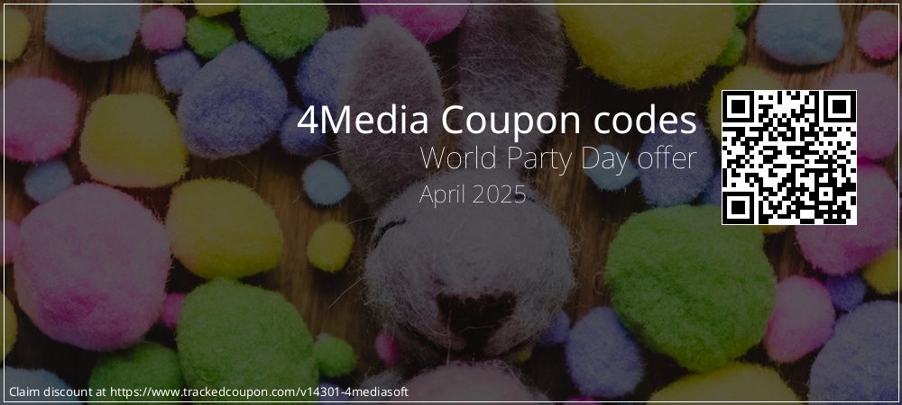 4Media Coupon discount, offer to 2025