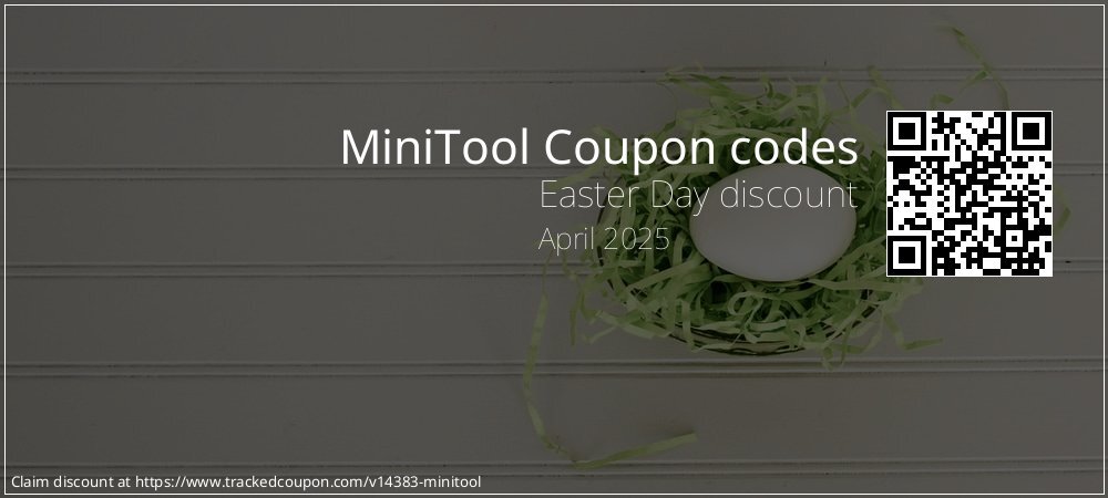 MiniTool Coupon discount, offer to 2025