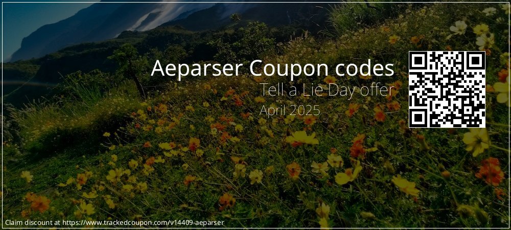 Aeparser Coupon discount, offer to 2025