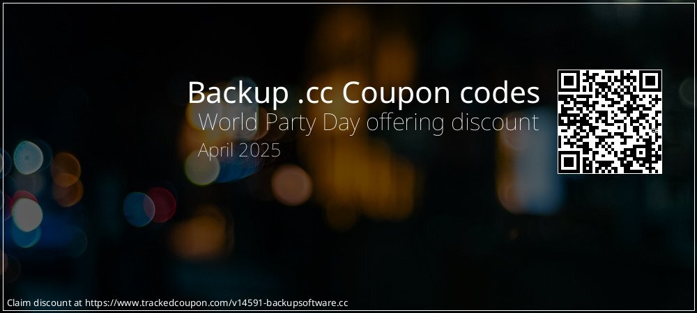 Backup .cc Coupon discount, offer to 2024