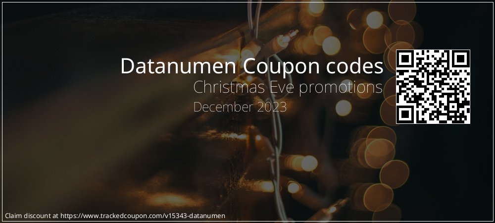 Datanumen Coupon discount, offer to 2022