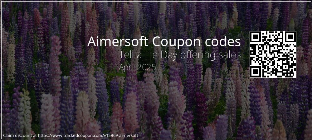 Aimersoft Coupon discount, offer to 2025