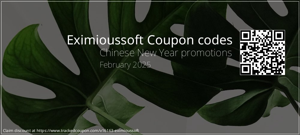 Eximioussoft Coupon discount, offer to 2025