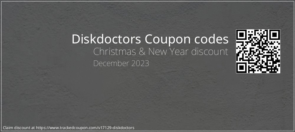 Diskdoctors Coupon discount, offer to 2022