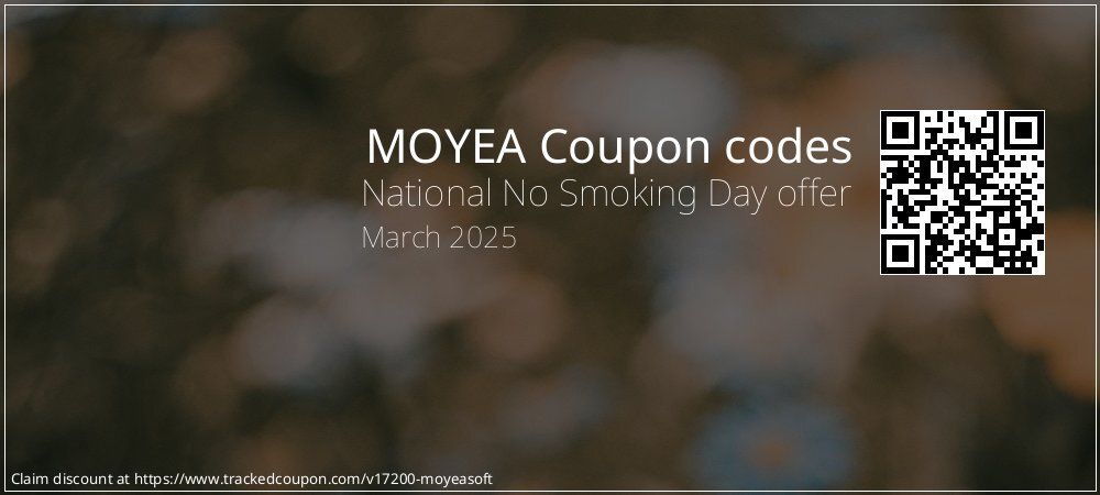 MOYEA Coupon discount, offer to 2025
