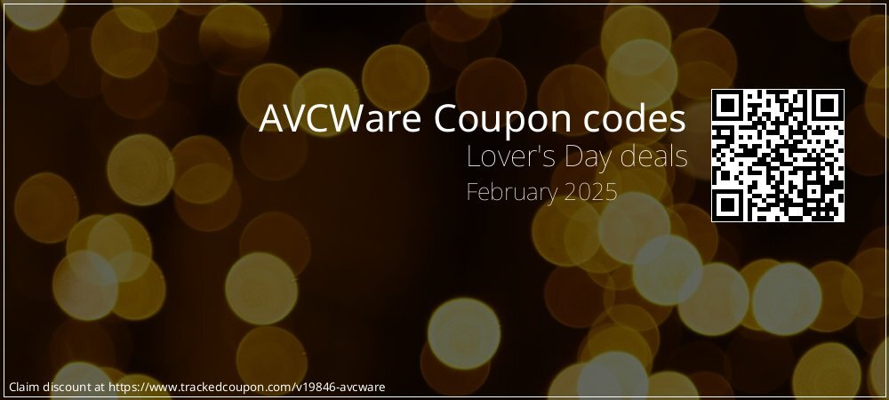 AVCWare Coupon discount, offer to 2025