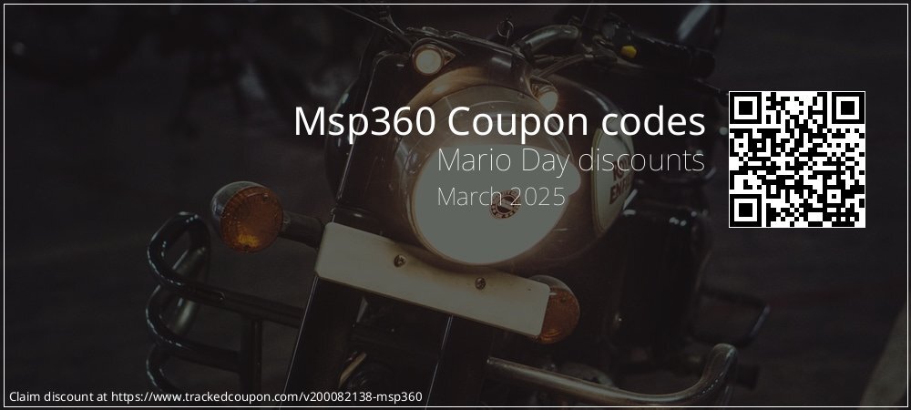 Msp360 Coupon discount, offer to 2025