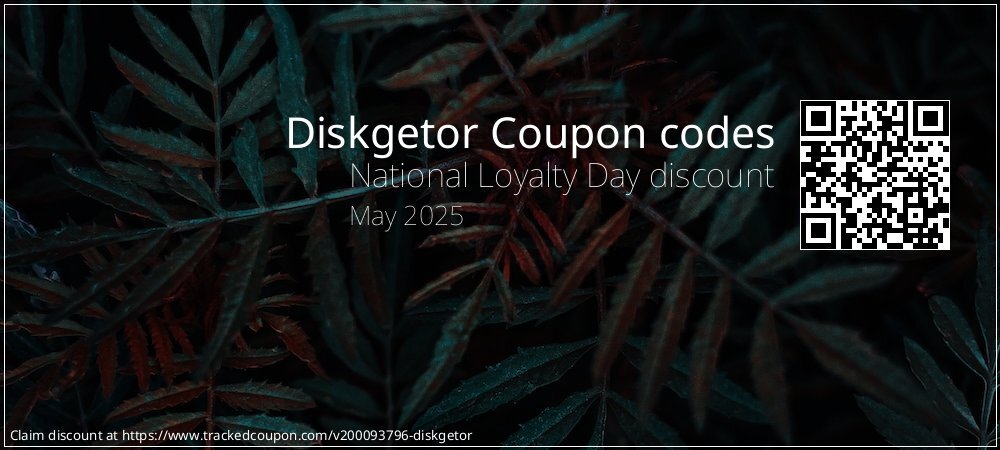 Diskgetor Coupon discount, offer to 2024