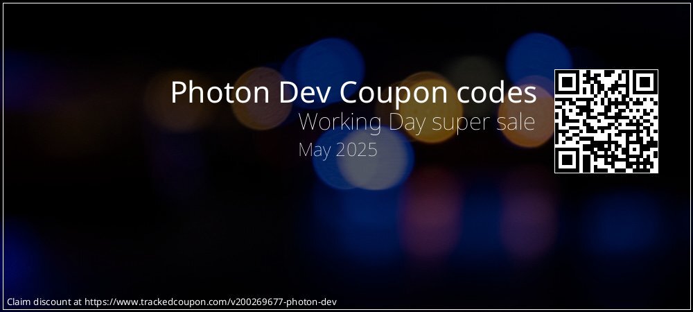 Photon Dev Coupon discount, offer to 2024