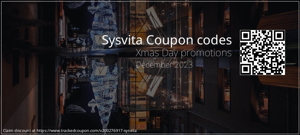 Sysvita Coupon discount, offer to 2024