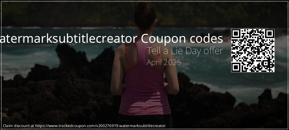 Watermarksubtitlecreator Coupon discount, offer to 2025