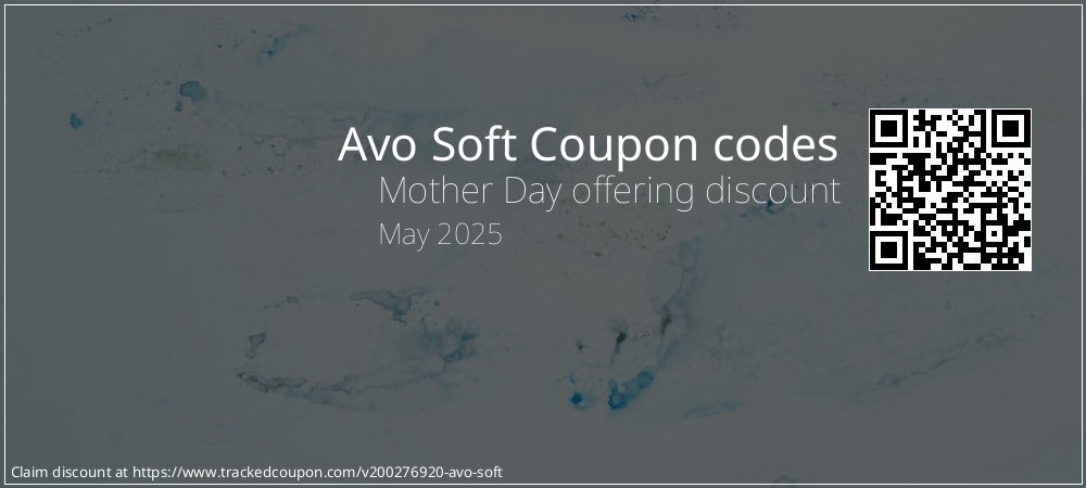 Avo Soft Coupon discount, offer to 2024