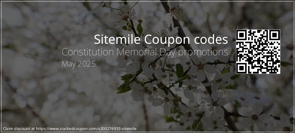 Sitemile Coupon discount, offer to 2024