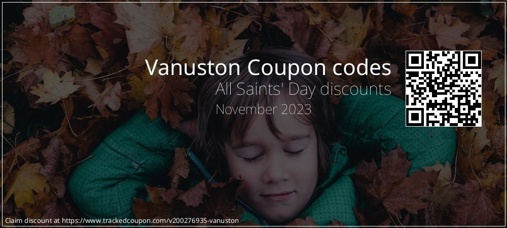 Vanuston Coupon discount, offer to 2023