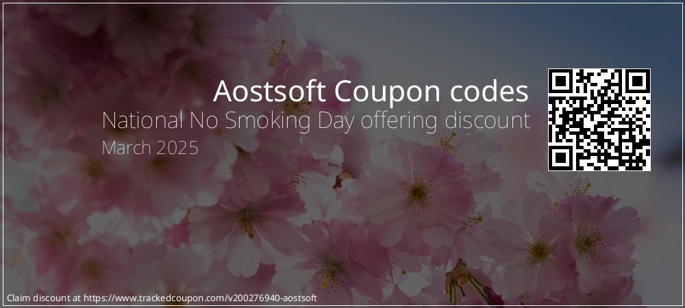 Aostsoft Coupon discount, offer to 2025