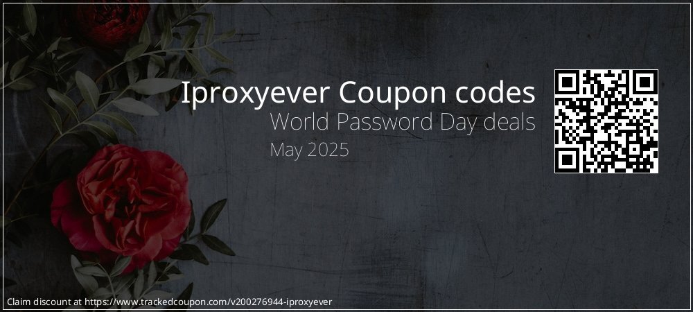 Iproxyever Coupon discount, offer to 2025