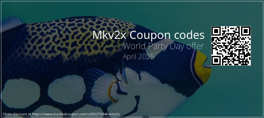 Mkv2x Coupon discount, offer to 2024