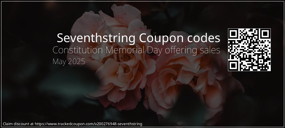Seventhstring Coupon discount, offer to 2025