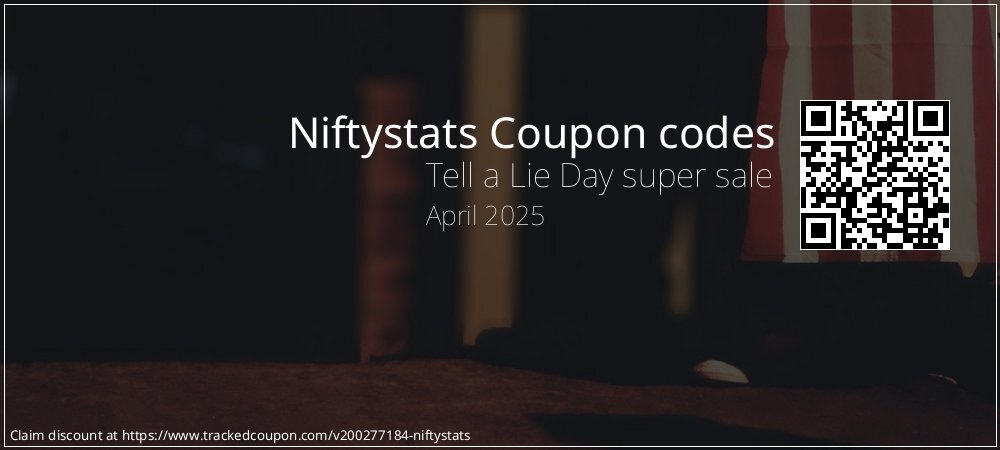 Niftystats Coupon discount, offer to 2025