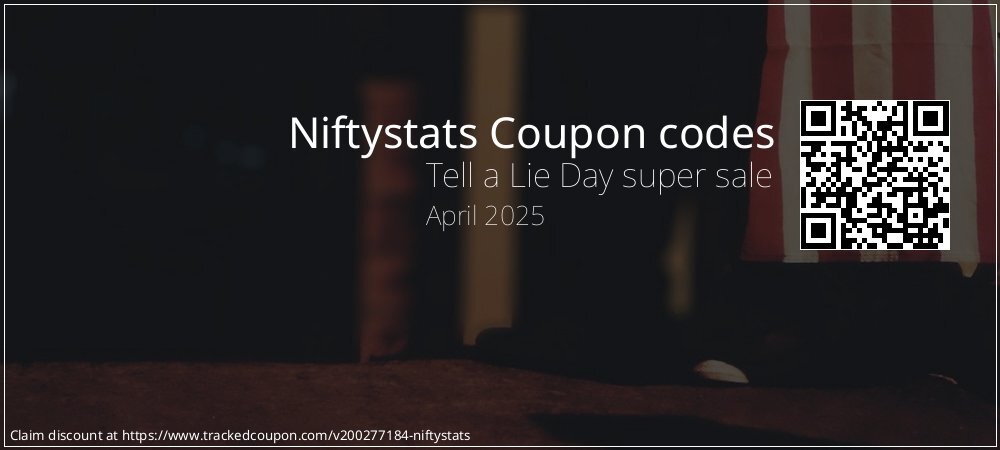 Niftystats Coupon discount, offer to 2024