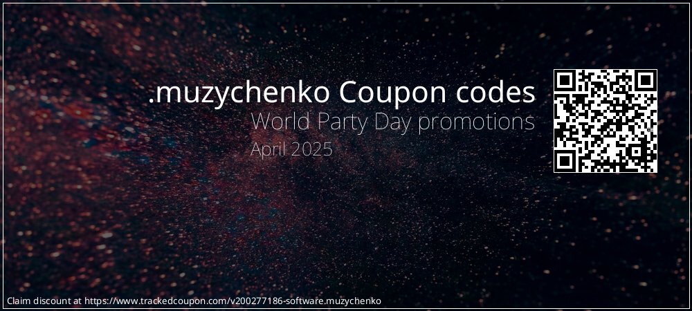 Software.muzychenko Coupon discount, offer to 2025