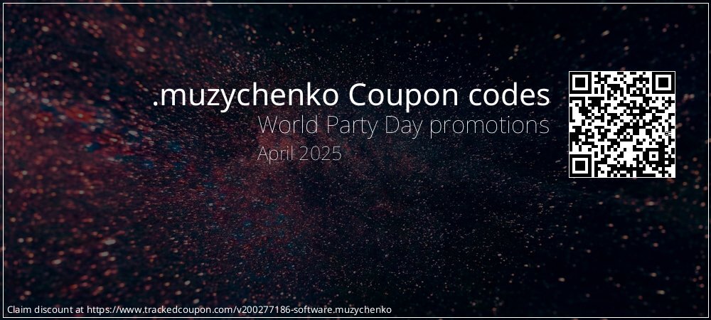 Software.muzychenko Coupon discount, offer to 2024