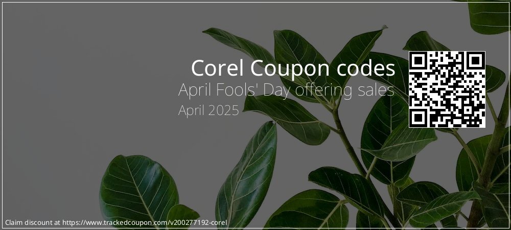 Corel Coupon discount, offer to 2025