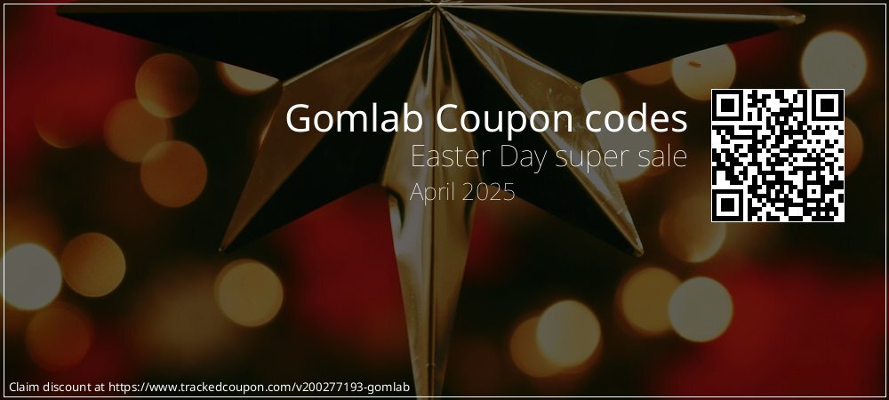 Gomlab Coupon discount, offer to 2024