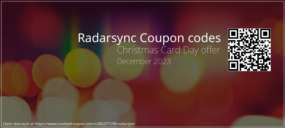 Radarsync Coupon discount, offer to 2022