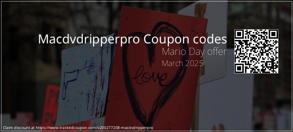 Macdvdripperpro Coupon discount, offer to 2025