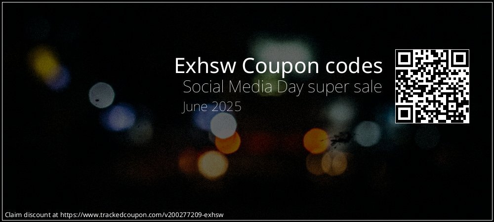 Exhsw Coupon discount, offer to 2024