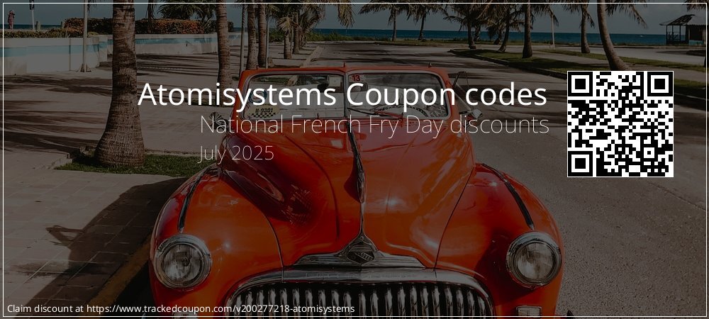 Atomisystems Coupon discount, offer to 2025