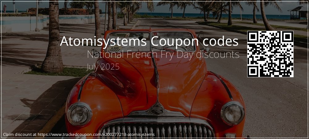 Atomisystems Coupon discount, offer to 2024