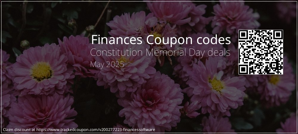 Finances Coupon discount, offer to 2024