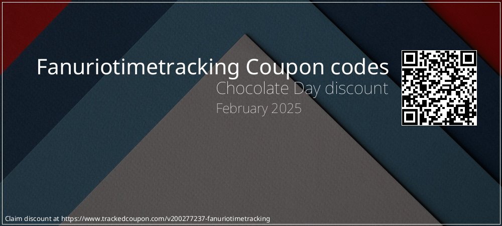 Fanuriotimetracking Coupon discount, offer to 2024