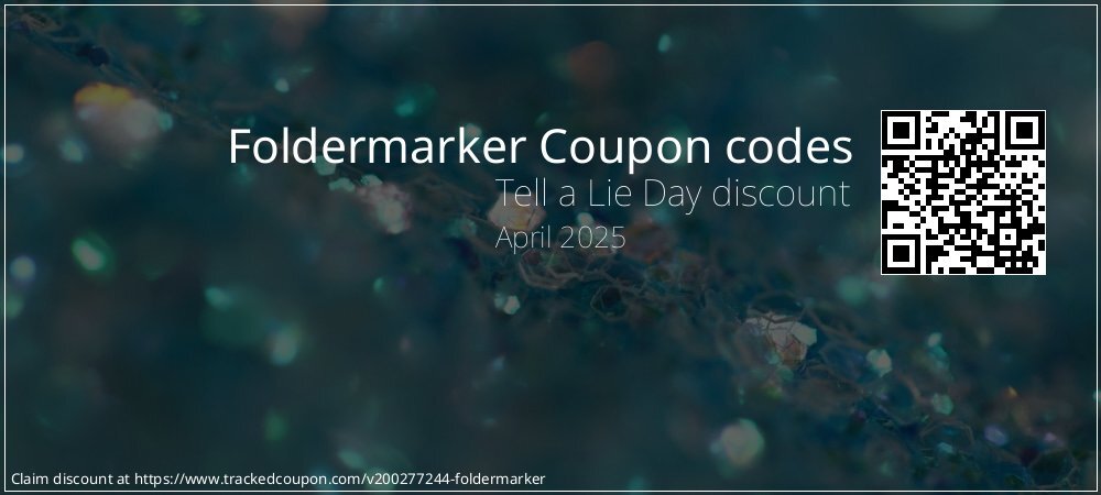 Foldermarker Coupon discount, offer to 2024