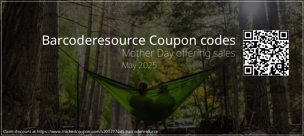 Barcoderesource Coupon discount, offer to 2024