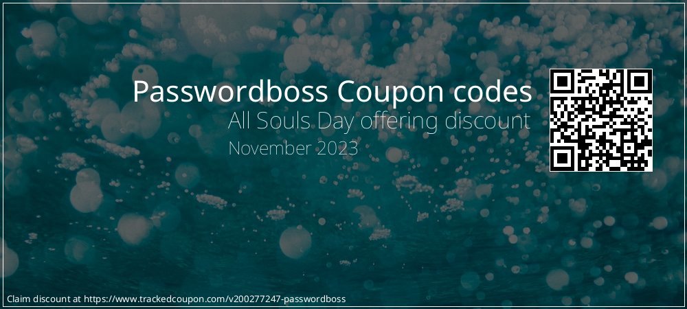 Passwordboss Coupon discount, offer to 2022