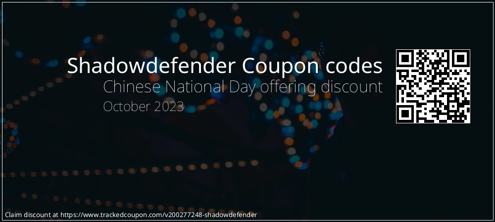 Shadowdefender Coupon discount, offer to 2023