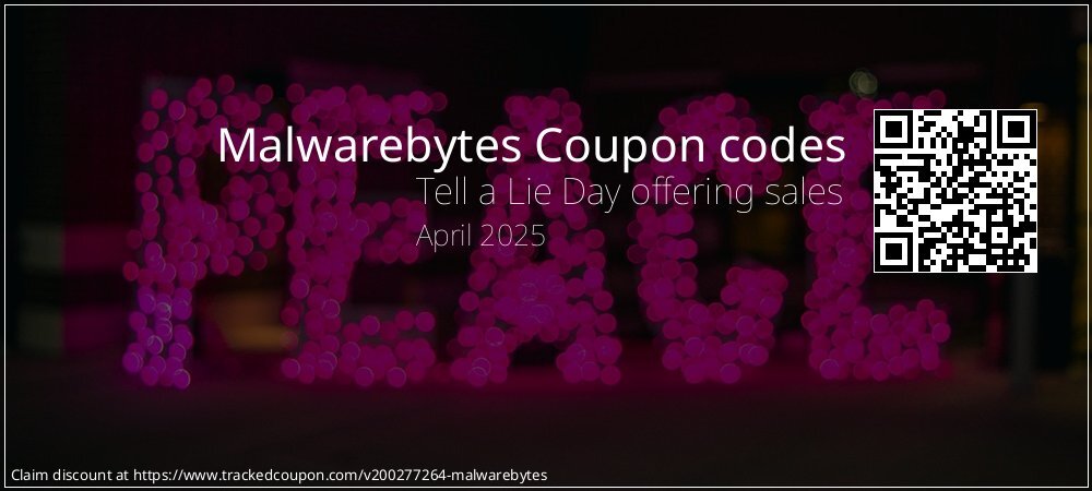 Malwarebytes Coupon discount, offer to 2024