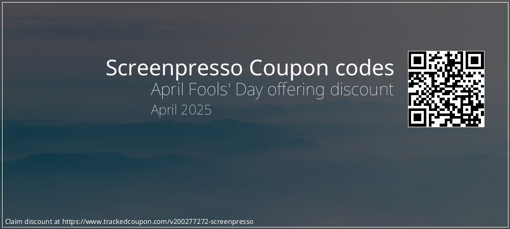 Screenpresso Coupon discount, offer to 2025