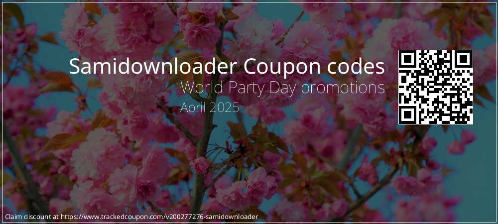 Samidownloader Coupon discount, offer to 2025