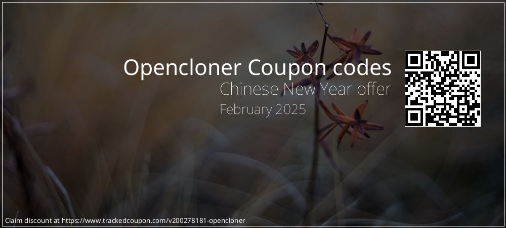 Opencloner Coupon discount, offer to 2025