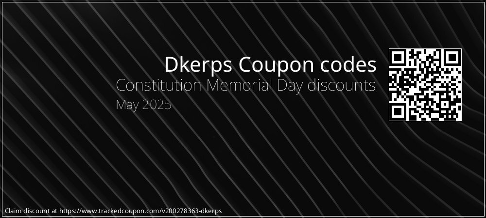 Dkerps Coupon discount, offer to 2025