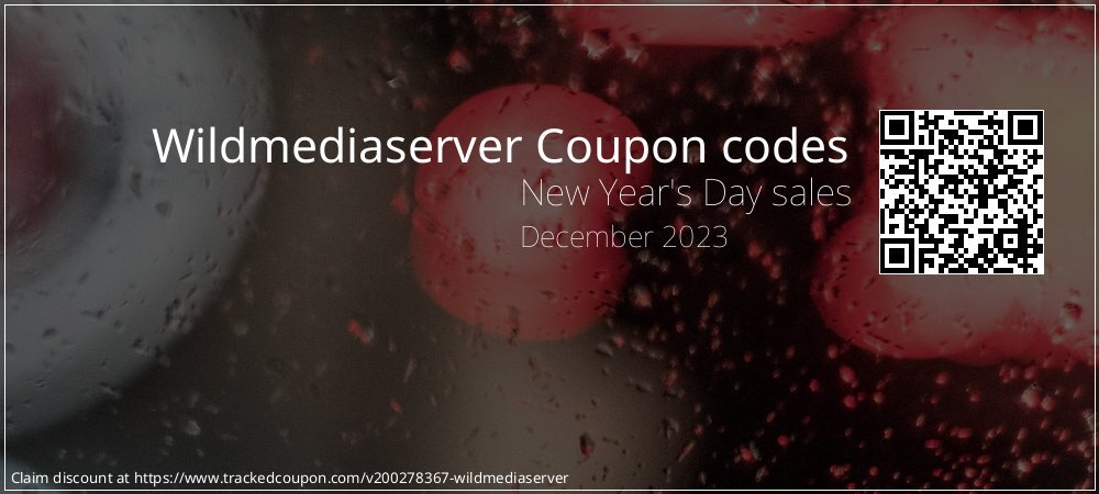 Wildmediaserver Coupon discount, offer to 2022