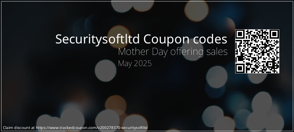 Securitysoftltd Coupon discount, offer to 2024