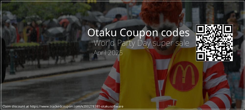 Otaku Coupon discount, offer to 2025