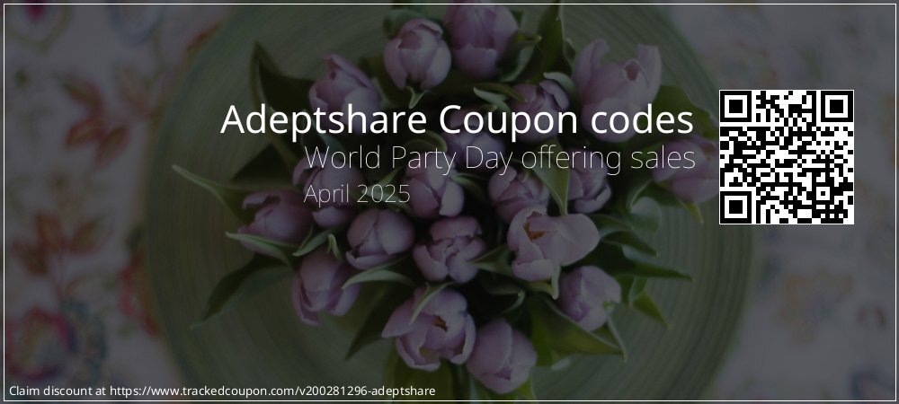 Adeptshare Coupon discount, offer to 2025