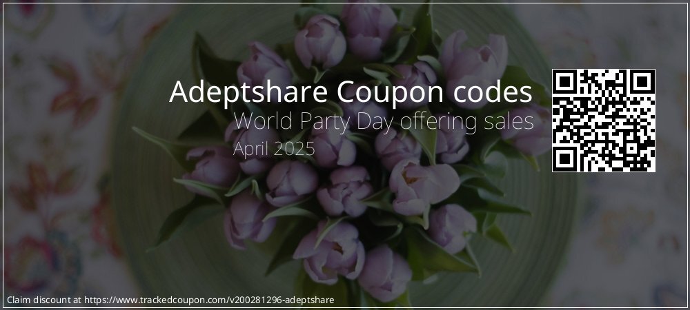 Adeptshare Coupon discount, offer to 2024